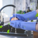Silicone Dishwashing Cleaning Gloves